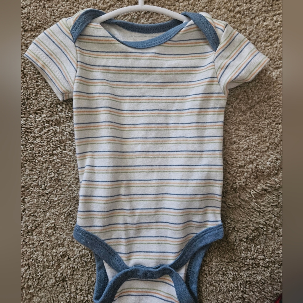 Chick Pea Multicolor Striped Bodysuit